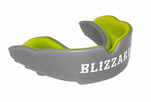 Защита рта (капа) FLAMMA - BLIZZARD GRAY с футляром взр. MGF-031 серый/жёлтый